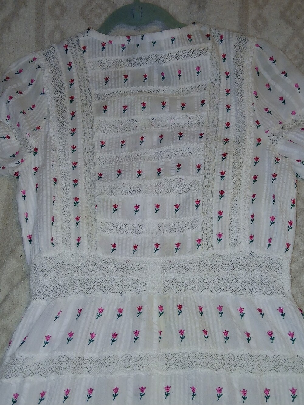 Loveshackfancy Lace And Floral Embroirderd Maxi - 4 - Picture 11 of 16
